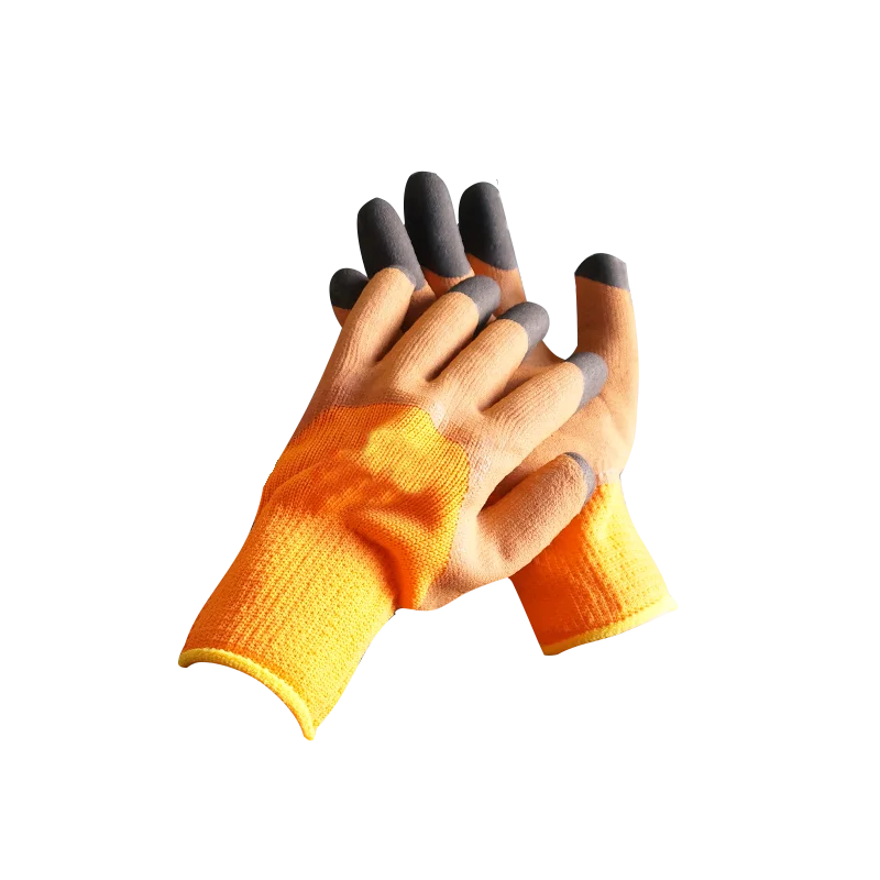 Terry foam 300#gloves Terry Thickened Warm Gloves Nylon Foam Labor Gloves