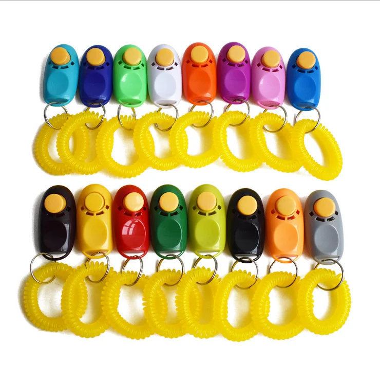 2023 Top Sale Outdoor Adorable Shape Custom Whistle Multi Color Dog Training Clickers