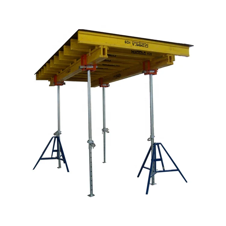 Concrete slab table formwork system for slab building