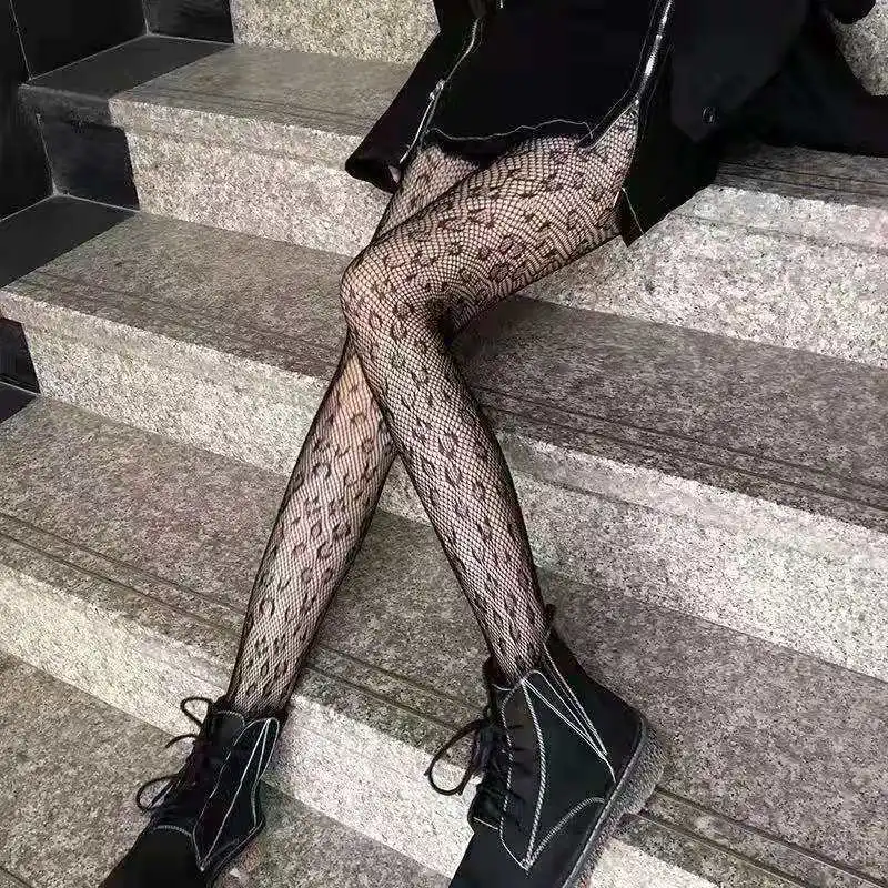 Women thin lace sexy fishnet socks bottoming stockings