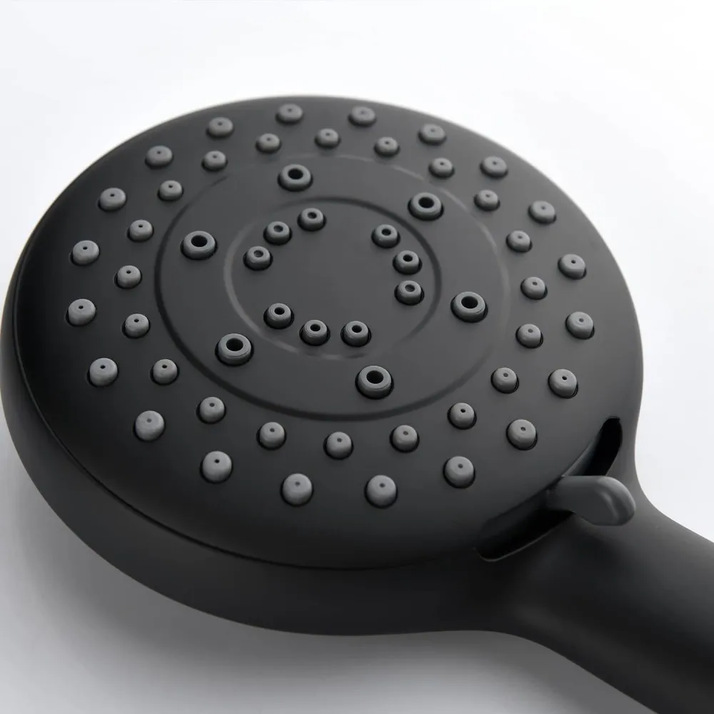 Shower Faucet Set 9 Inch Rainfall Shower Head With Adjustable Slide Bar Soap Dish Shower System With Handheld