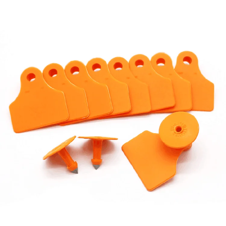 sunbestrfid  Factory cheap Custom TPU UHF 134.2KHZ RFID Animal Ear Tag  For Cattle Cow Sheep Tracking