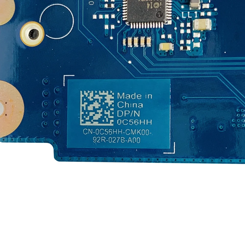 Original For DELL Latitude 7490 Laptop Motherboard With SR3L9 I5-8350U CPU CN-0C56HH 0C56HH DAZ40 LA-F322P DDR4 100% Tested