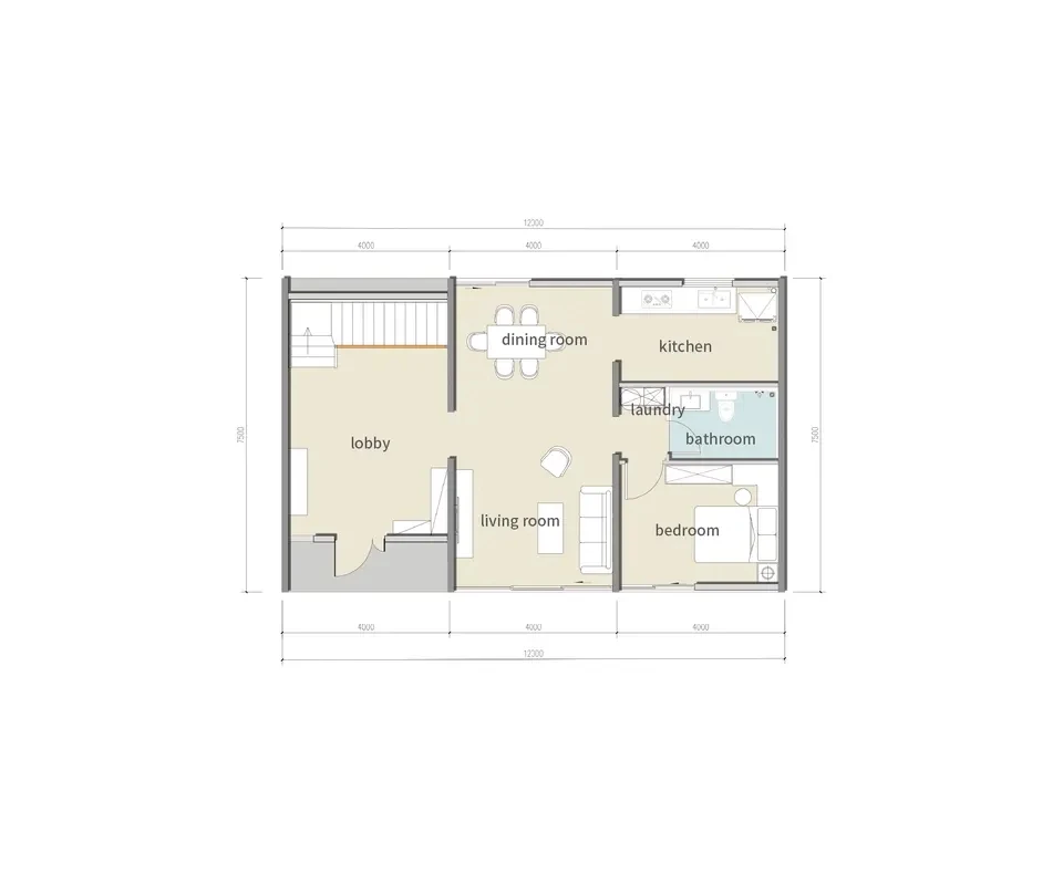 Eco Friendly Container House Luxury Modular Villa Prefabricated Steel House