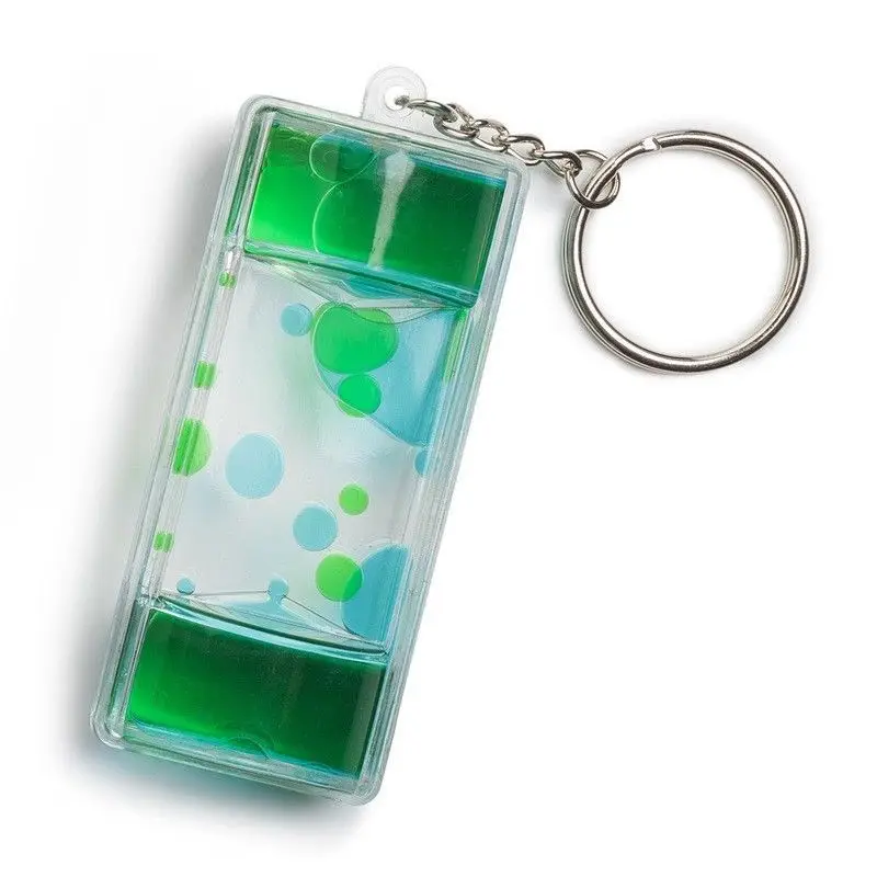 Liquid Motion Bubbler Keychain Toys