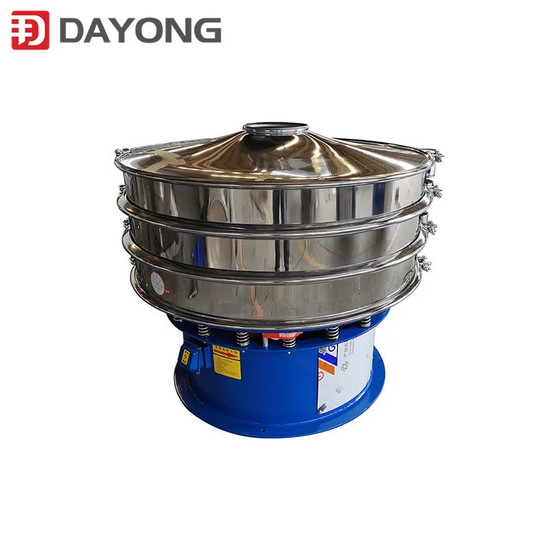 Fbd Plastic Powder Pellets Vibro Sieve Shaker Sifter Pigment Cassava Flour Powder Coating Circle Vibrating Sieving Machine
