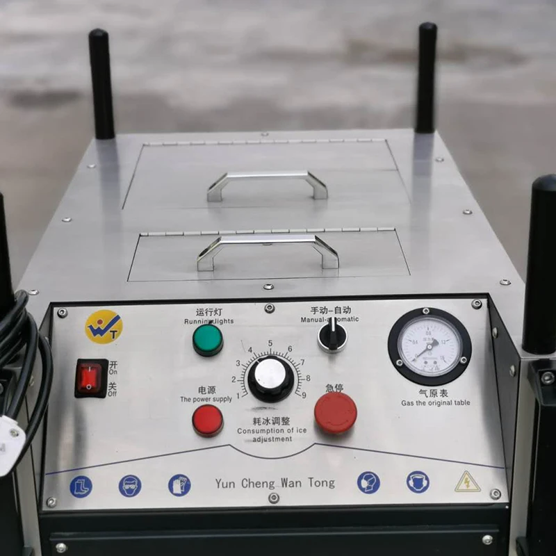 Wantong China Manufacturer Dry Ice Machine Blasting Machine Cleaning Equipment