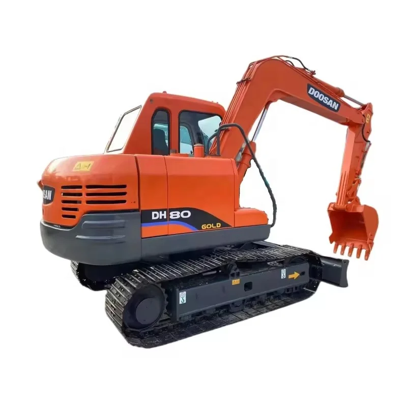 Экскаватор б/у Doosan малого размера 6 тонн 7 тонн 8 тонн Корея DH80 DH55 DH60 DH70 б/у экскаватор для продажи