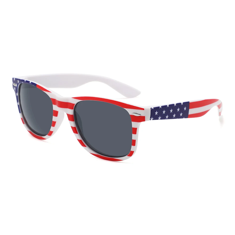 American Flag PC Frame Flag Printing Sun glasses 2022 Fashion Sun Shade