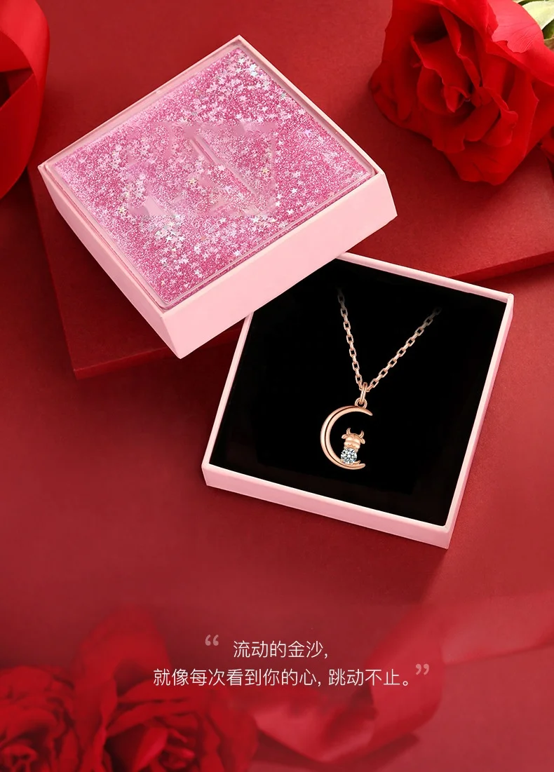 Chinese Style Twelve Chinese Zodiac with Zircon 925 Sterling Silver Necklace Lucky Necklace Wholesale