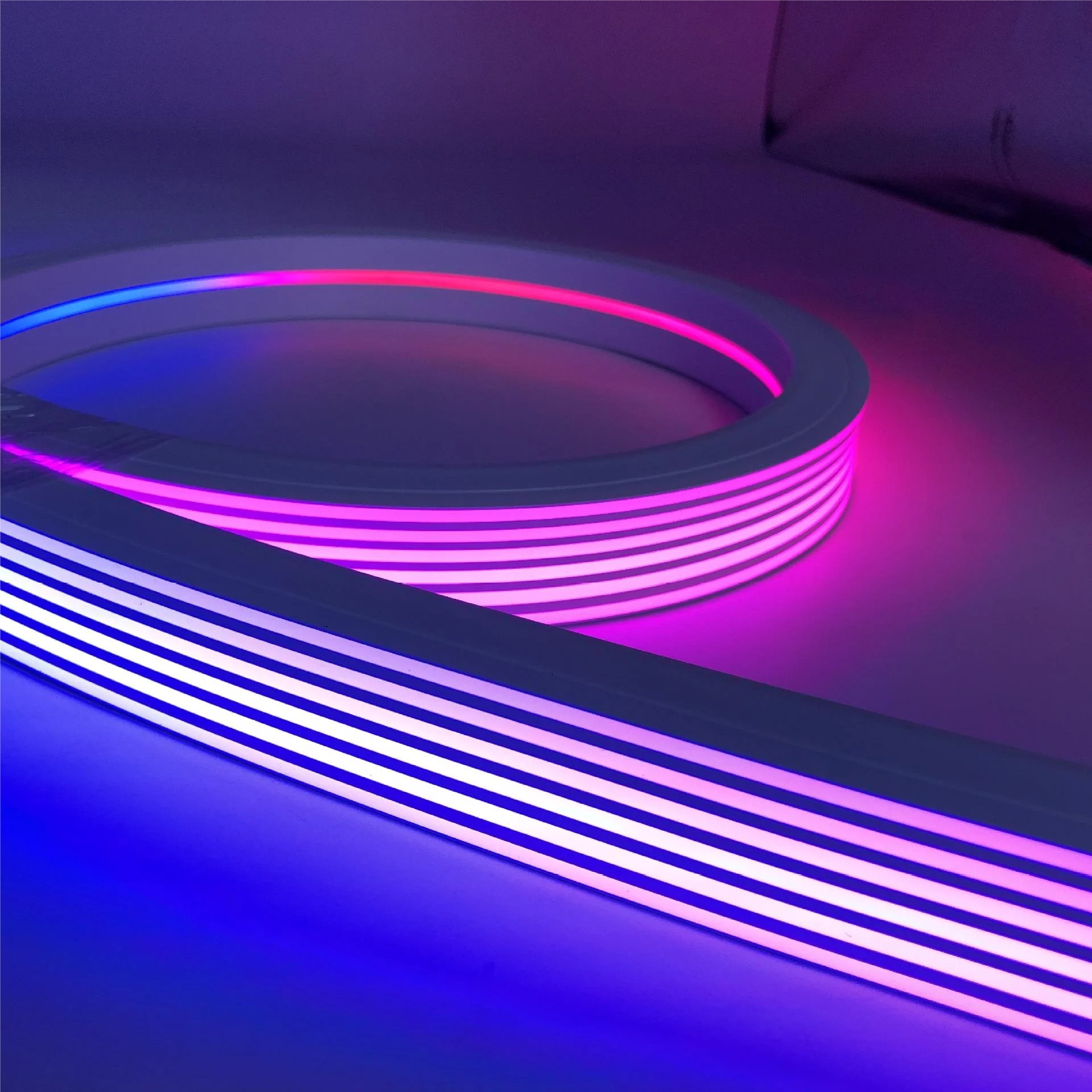 Chinese factory wholesale 5m ip65 led outdoor garden decor waterproof solar led strip light