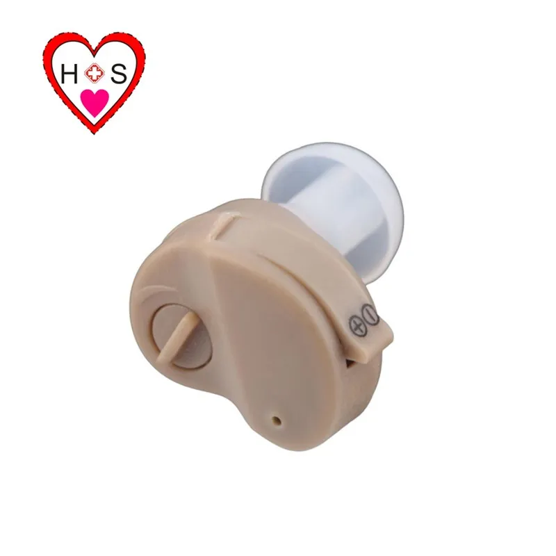 cheap price portable high sound gain digital ITE analog hearing aids for deafness mini invisible internal ear hearing amplifier