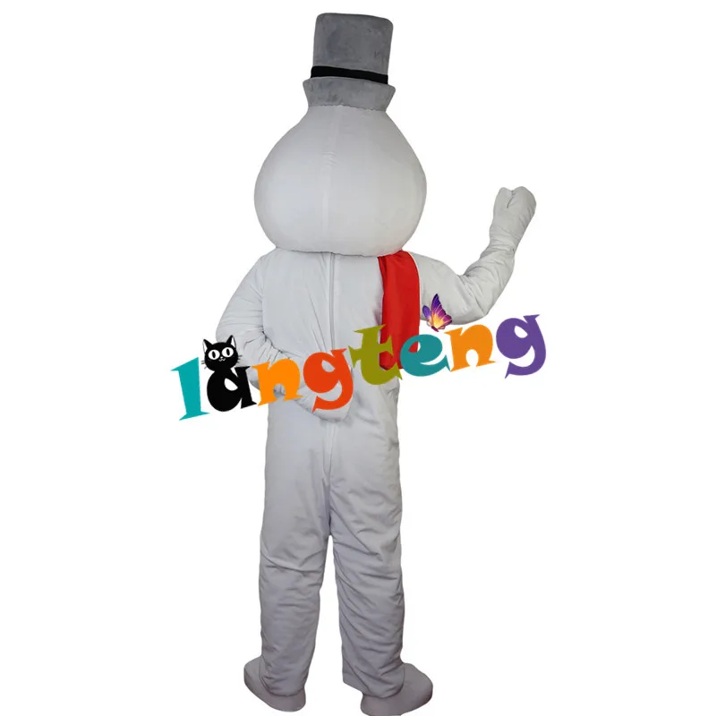 788 Cartoon Cosplay Party Christmas Carnival Apparel Snowman Mascot Costumes