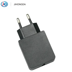 Factory new design eu plug 13w 5v 2a us jp uk eu au standard black power adapter for scanner/MP4 player/console/smart phone