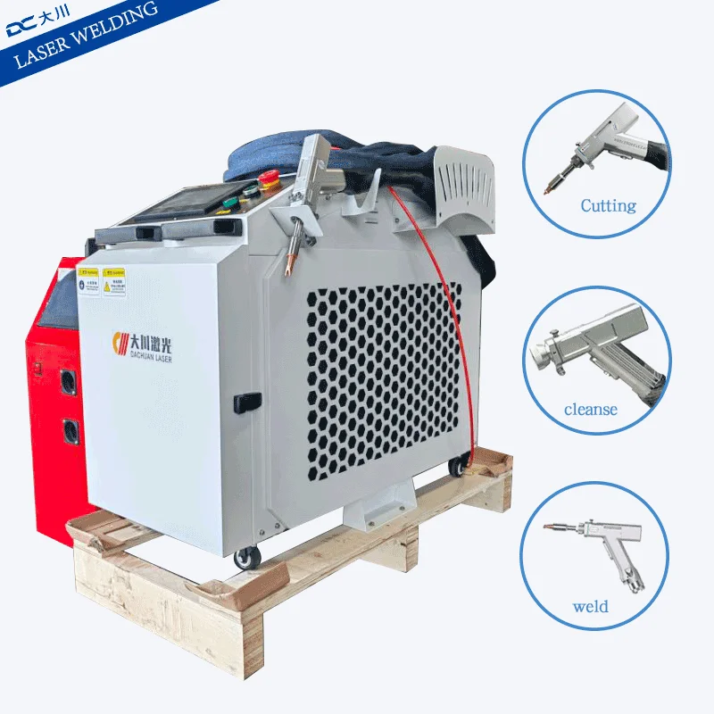 Hot 1500W handheld laser welding machine 4-in-1 function welding cutting rust cleaning weld