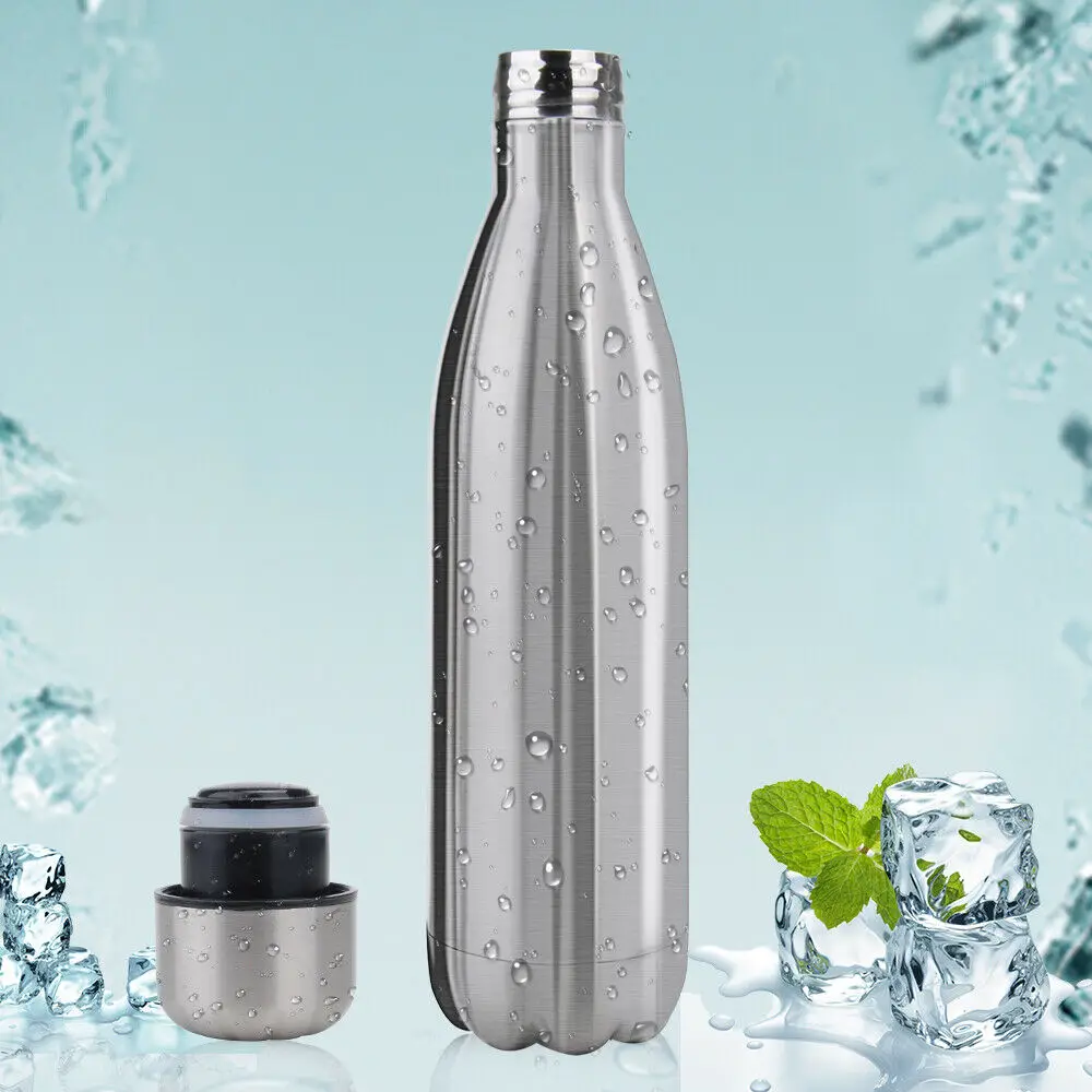 500ML Cola Bottle Vacuum Flask Thermos Water Bottle Wholesale  18/8 Stainless Steel Travel Mug for Cold Hot Drinks