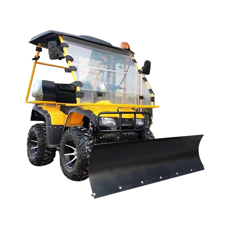 cheap price Snow Removal Machine Multifunction Ride-on snowplow for sale in Russia
