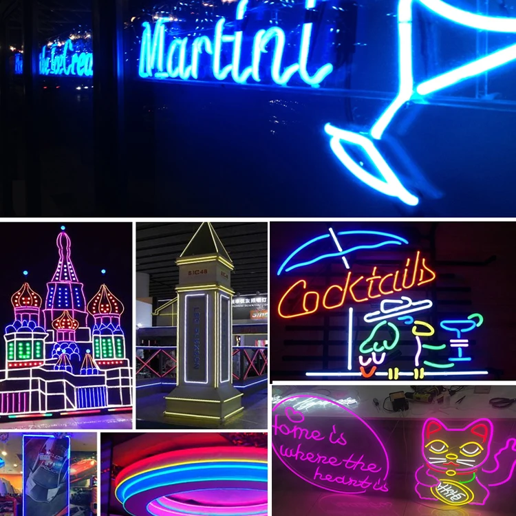 Source Supplier Government Project Custom Festival Holiday Decoration LED Neon String Light