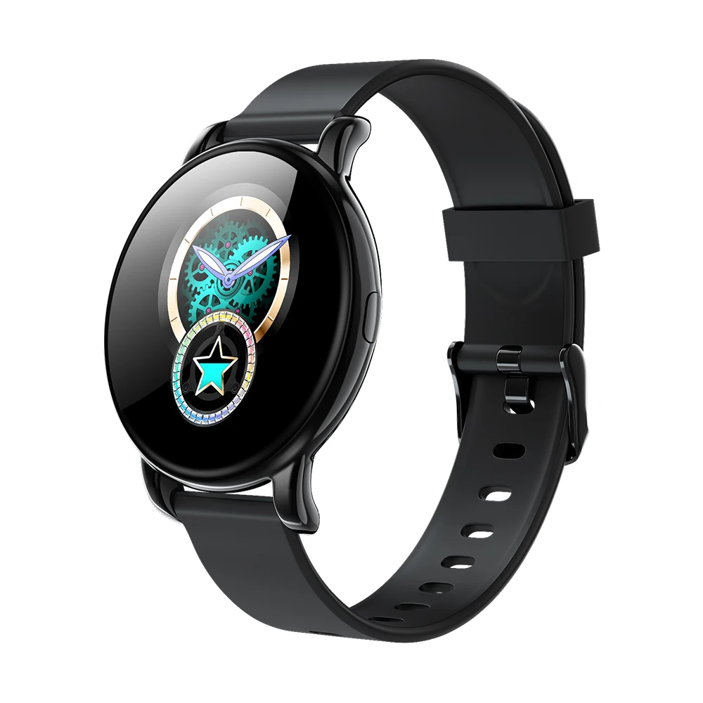 HD full touch screen ultra thin smart sport watch simple elegant women music sporting health monitoring smart watch