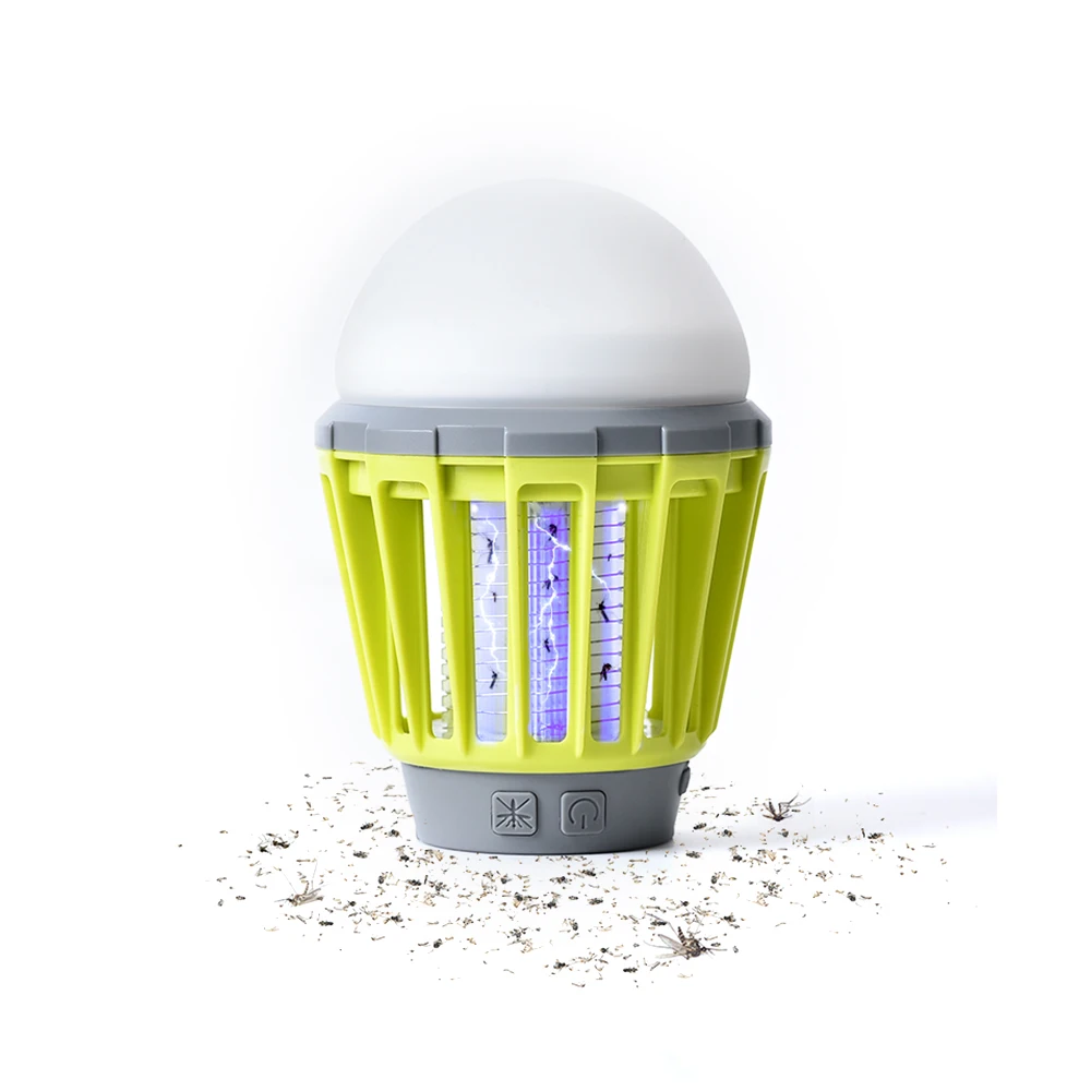 Patent USB Rechargeable Bug Zapper Insect Pest Control Killer Bulb Pest Control Electronic Mosquito Killer Lamp