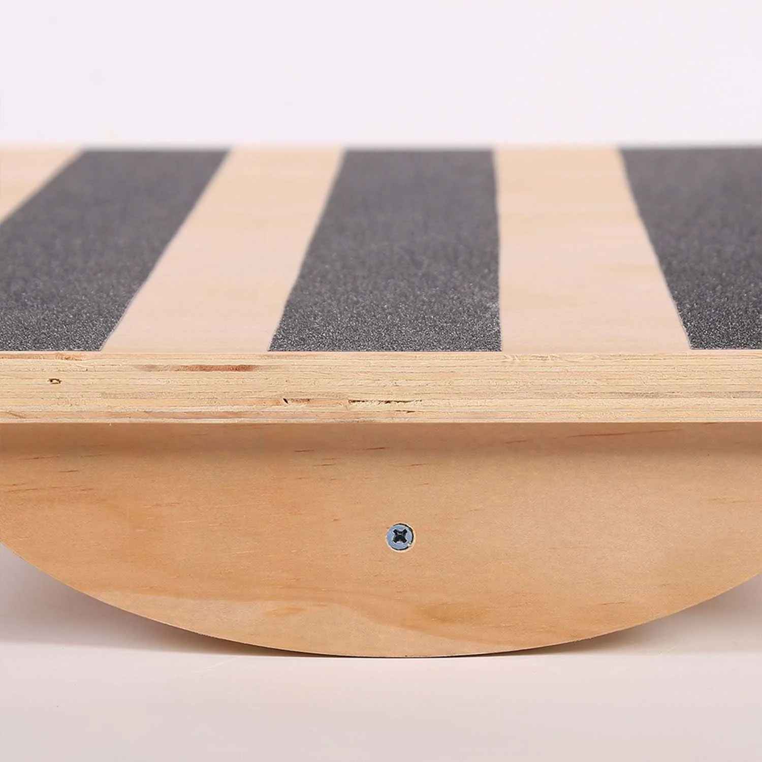 Wholesale Rectangular Wooden Anti-Slip Fitness Yoga Equipment Balance Board For Strength Training