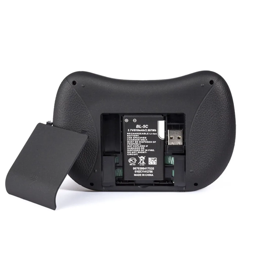 Мини I8 Беспроводная сенсорная панель с подсветкой Клавиатура Мышь многофункциональная для ПК Pad Android TV Box в розничной упаковке