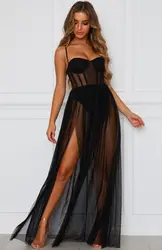 High Quality Wholesale Fat Models Plus Size Black Lace Bedroom Wear See Through Nighty Babydoll Dress Women Sexy Lingerie