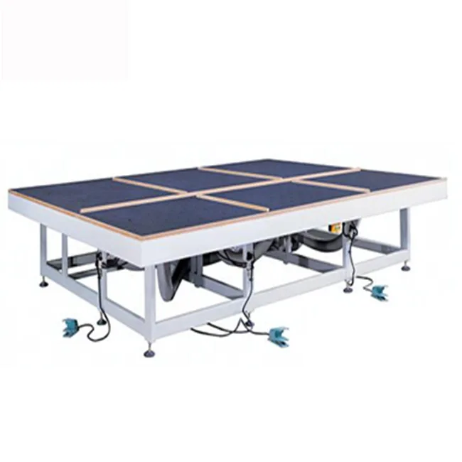 Manual And Automatic Integration Air Floating Tilting Manual Glass Cutting Breaking Table