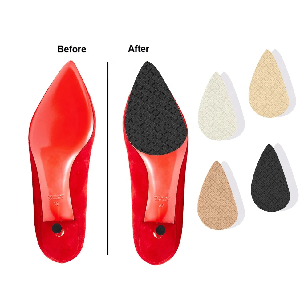 Protection Shoe Parts Anti-slip Sticker Sole Protector Anti Slip Rubber Pads For High Heel Shoes HA01572