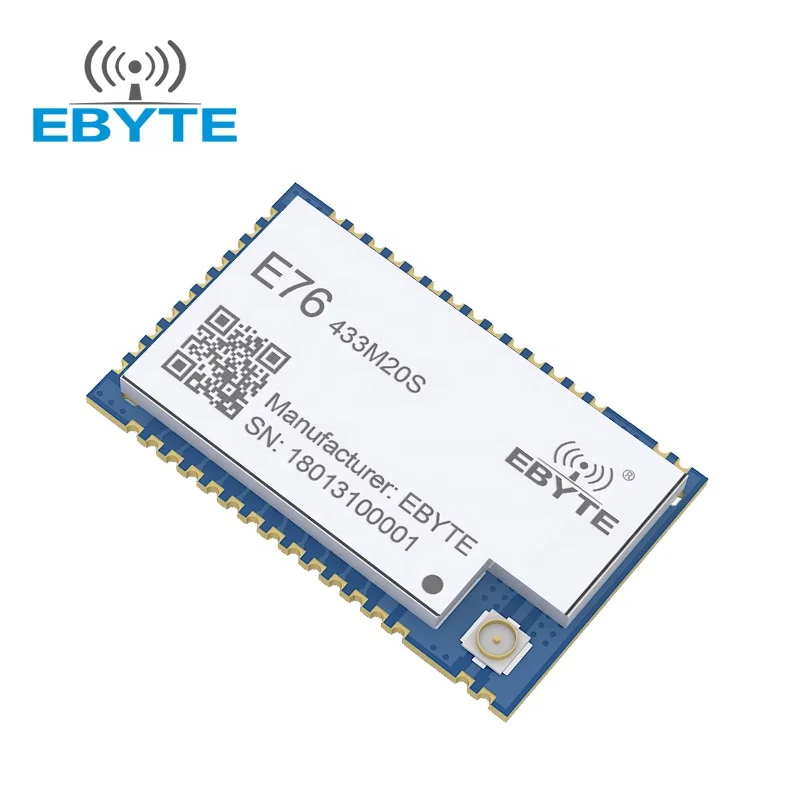 Ebyte Горячая продажа низкая мощность 433 МГц Cortex-M0 E76-433M20S EFR32 20dBm SMD беспроводной модуль 433 МГц rf модуль