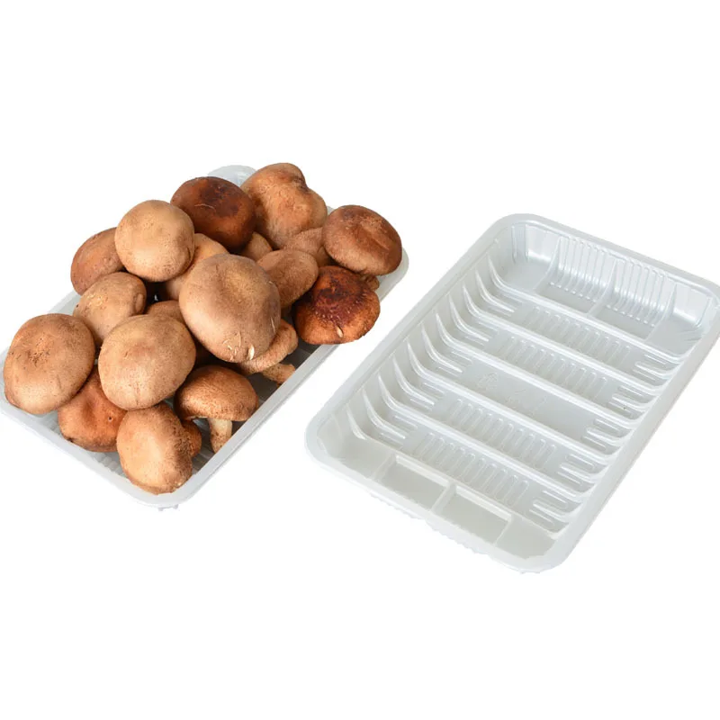 Disposable Plastic PP Food Packaging Tray Food Blister Tray Packaging