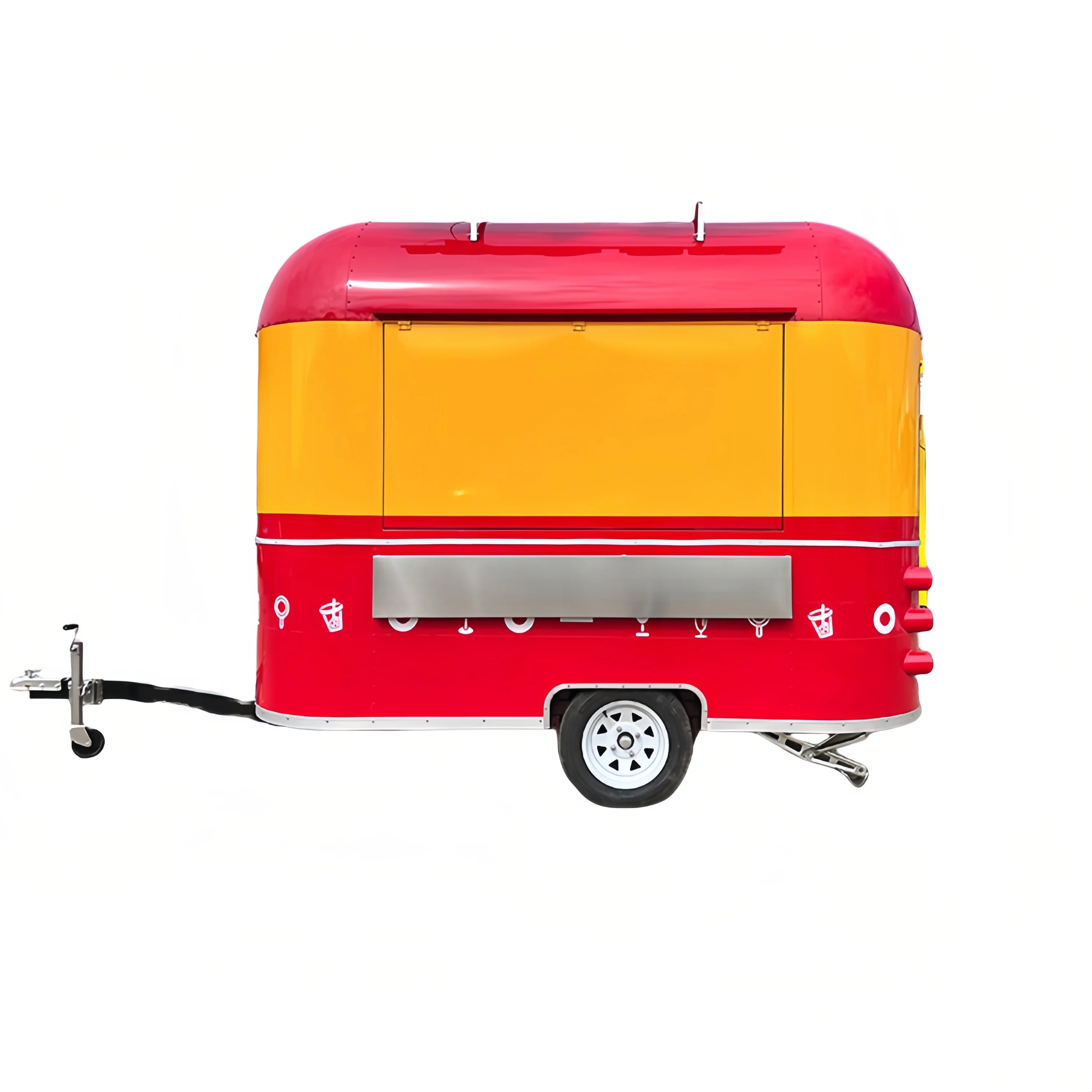 Многоцелевой прицеп для быстрого питания из стекловолокна