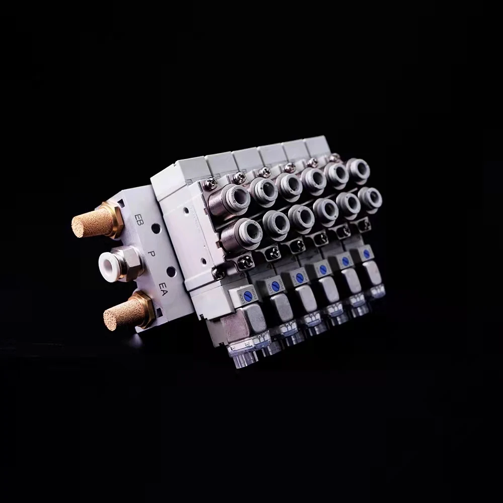 Pneumatic 4v210-08 Air Electrical Mini Air electric control SMC type 5 Port Solenoid Valve