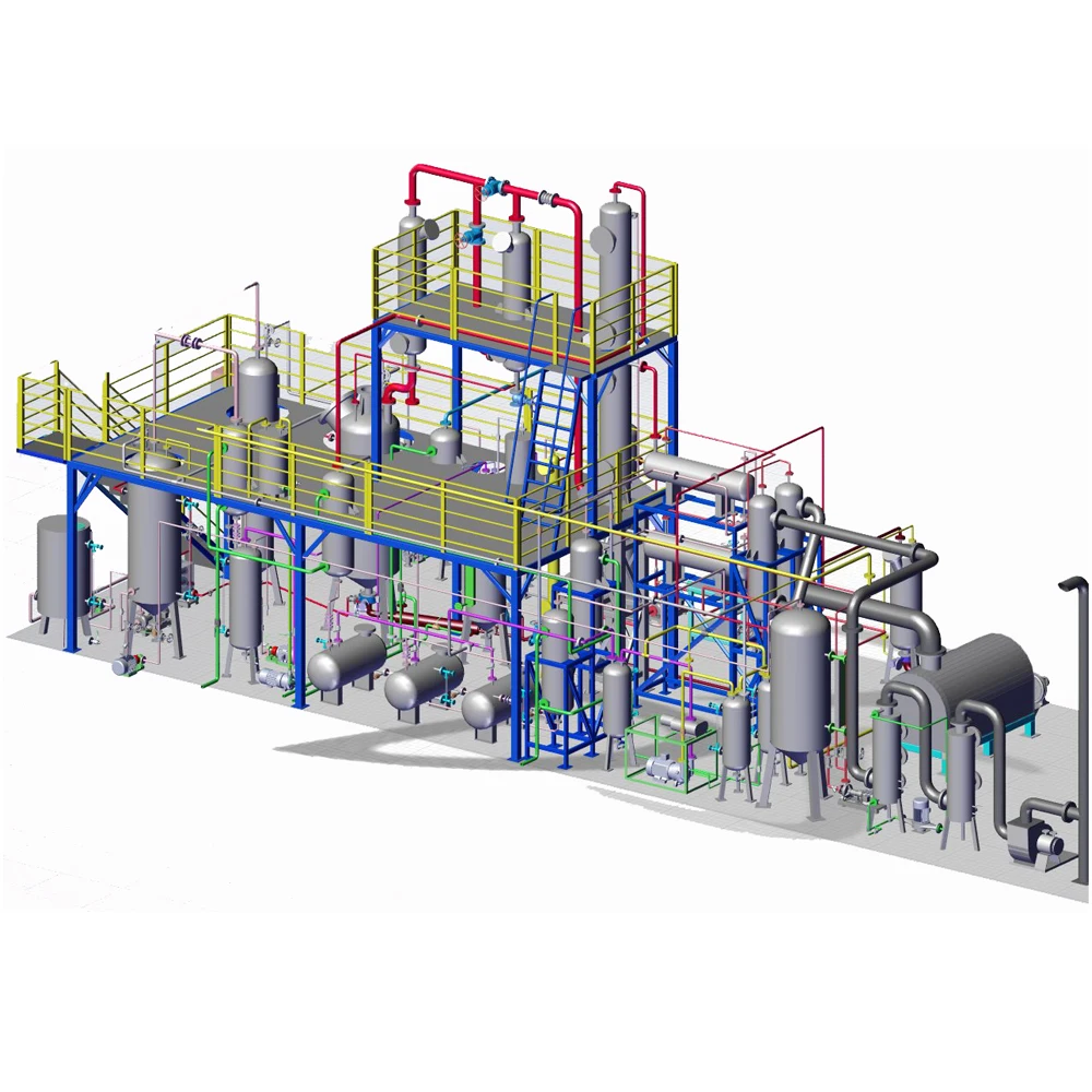 Used  oil recycling distillation machine