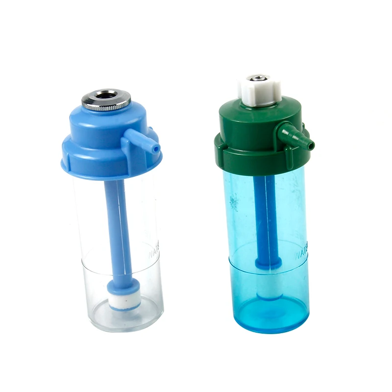 MEDEASE Hospital Humidifier Bottle For Oxygen Disposable Humidifier Can Oxygen Jar Humidifier Bottle For Oxygen Flow Regulator