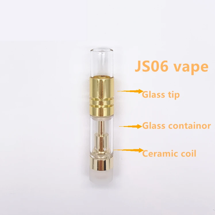 
100% No Leak USA best selling Ceramic coil CBD Vape Cartridge 