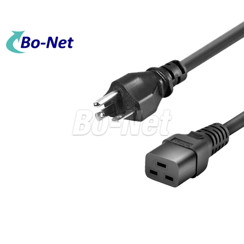3PIN American Power Cords 14 AWGIE C320 C19 high current heavy duty 3m long NEMA 5-15P Power Cable