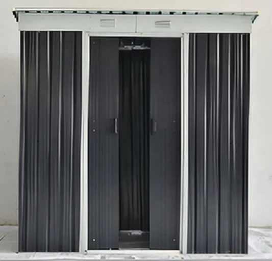 2.38*1.1m Metal shed