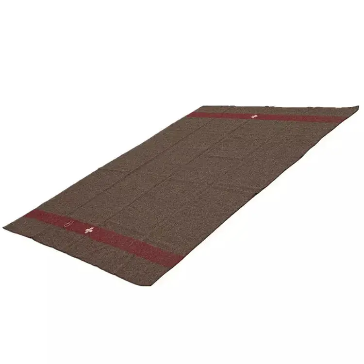 Wholesale Heavy duty 72 x 80 Custom high quality soft wool blanket