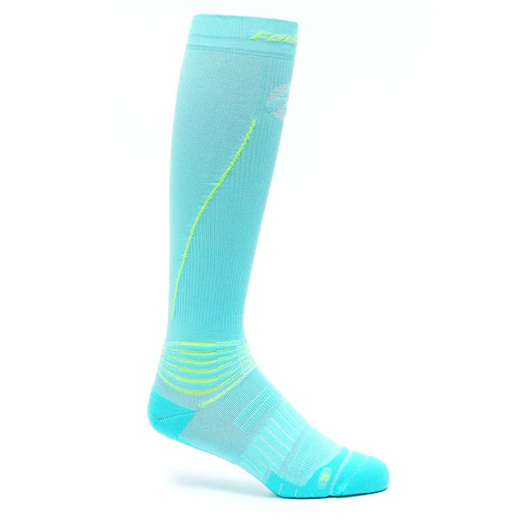 Nylon Soccer Football Sports Compression Socks Wholesale Sport Socks Compression Men Fuzzy Half Stocking