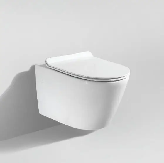 Керамическая Настенная унитаз NTH, унитаз без оправы, недорогой круглый унитаз высокого качества