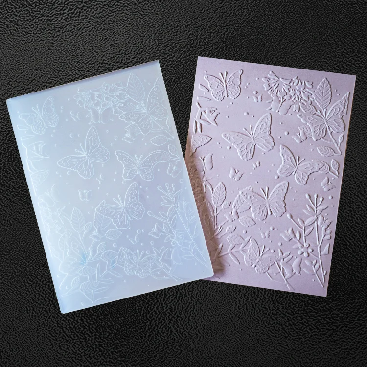 3d-папка для тиснения в виде бабочки изготовления бумажных