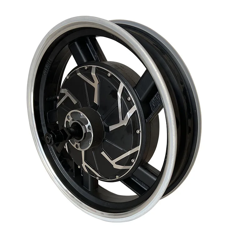 Repeat-  72V 8KW 120kmh 195 n.M electric motorcycle 17' inch hub motor conversion kit
