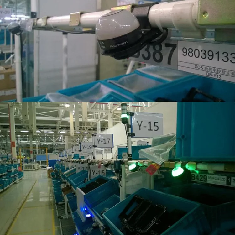 RL50T RS485  illuminated Touch button push button with M12 QD for automation