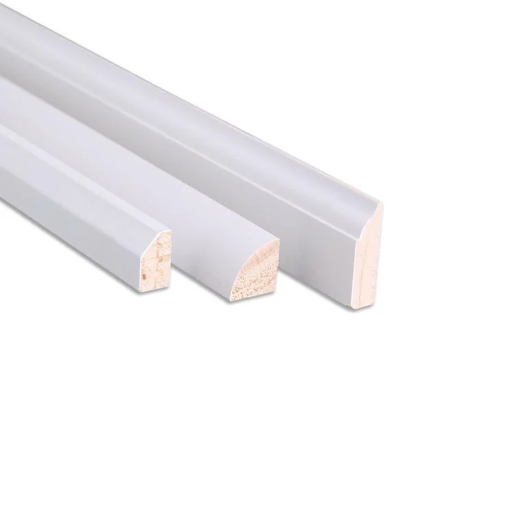 Cheap Primed MDF Baseboards Wooden Skirting Board Covers