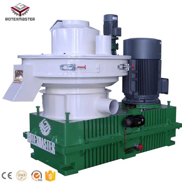 New granulator for the production of sawdust pellets