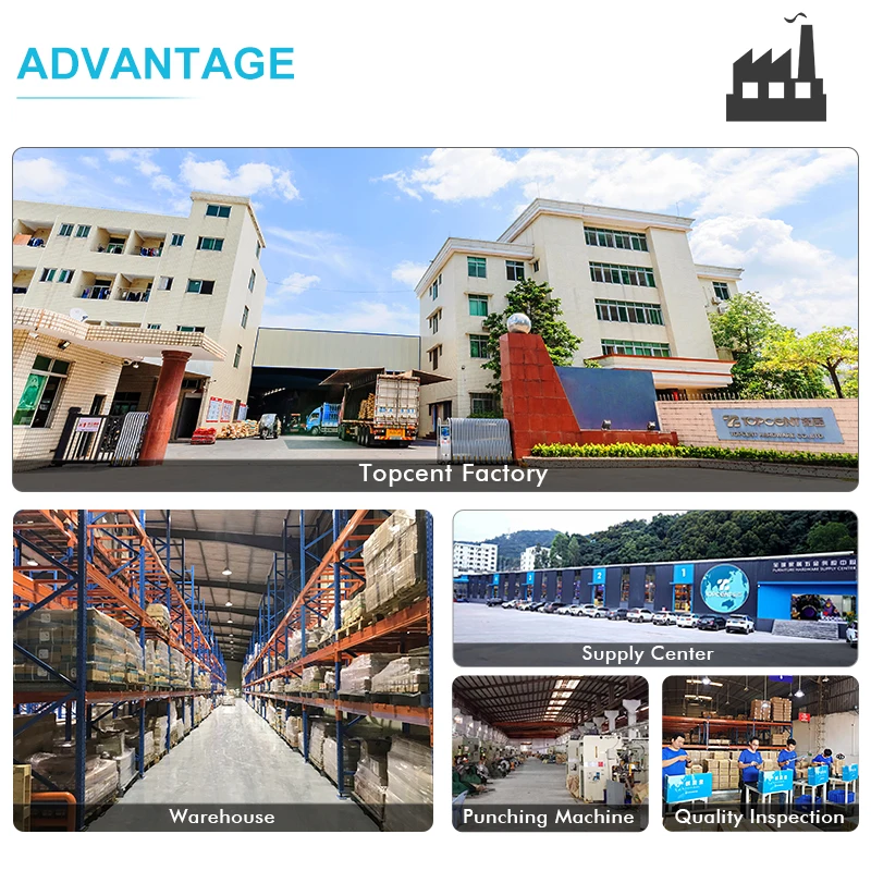 Topcent Cam Lock Connector Fitting  Wholesale Furniture Connecting Bolt Mini Screw Dowel