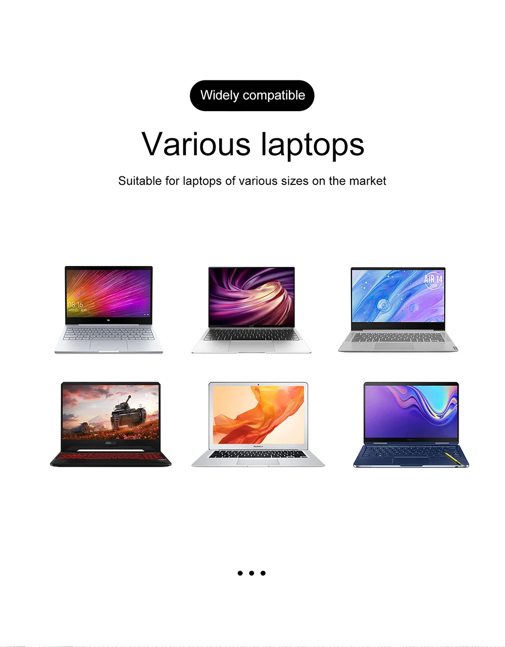 
notebook holder Aluminum alloy notebook stand silica gel adjustable folding portable non-slip notebook stand for all laptops 