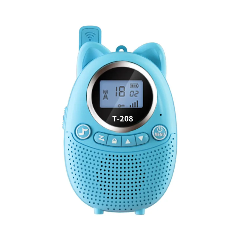 T208 Walkie Talkies for Kids 22 Channels Birthday Gift Child Toys for Boys Girls 1~3Km Hand-held Toys