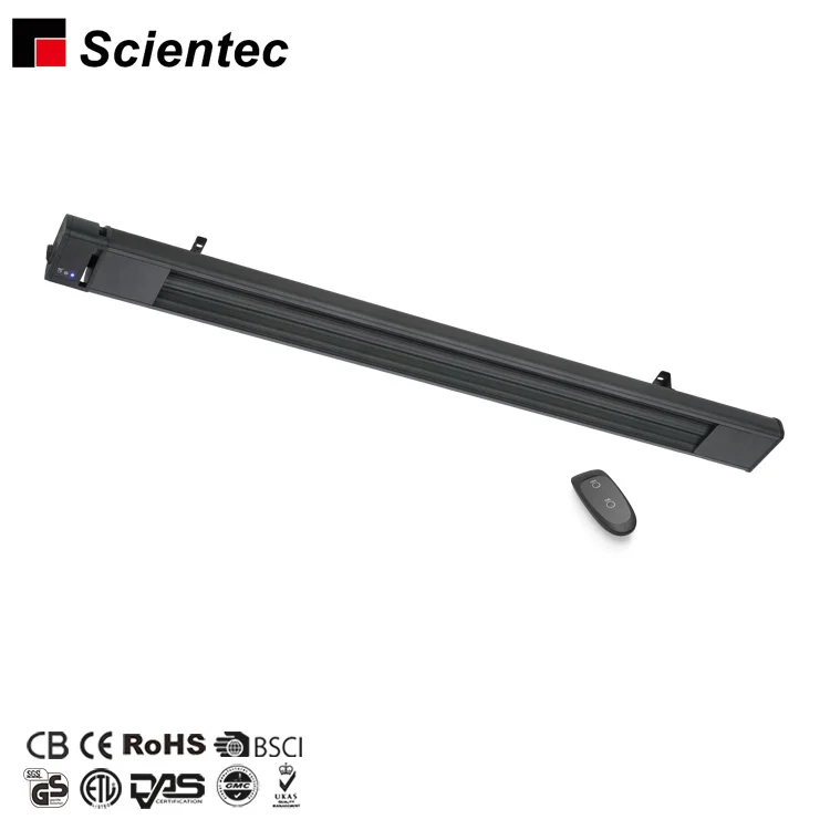 New Products Most Efficient Commercial Wall Mount 3200W Quartz Electric Panel Infrared Heater
